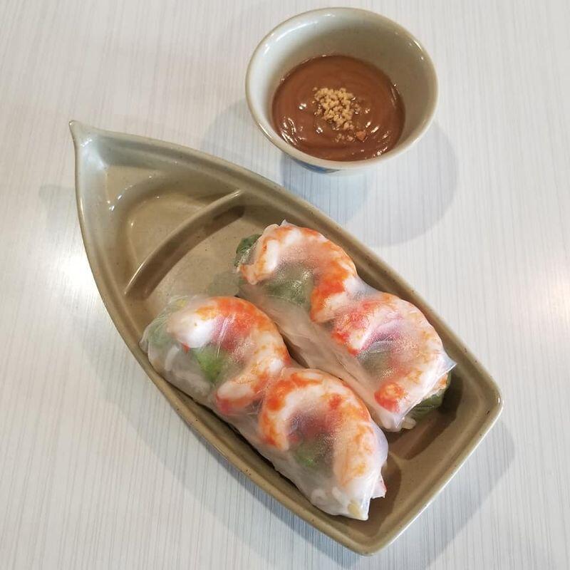 Vegan Shrimp Spring Rolls