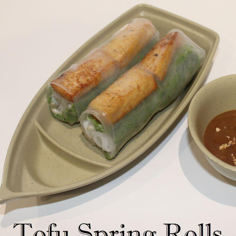 Vegan Tofu Spring Rolls