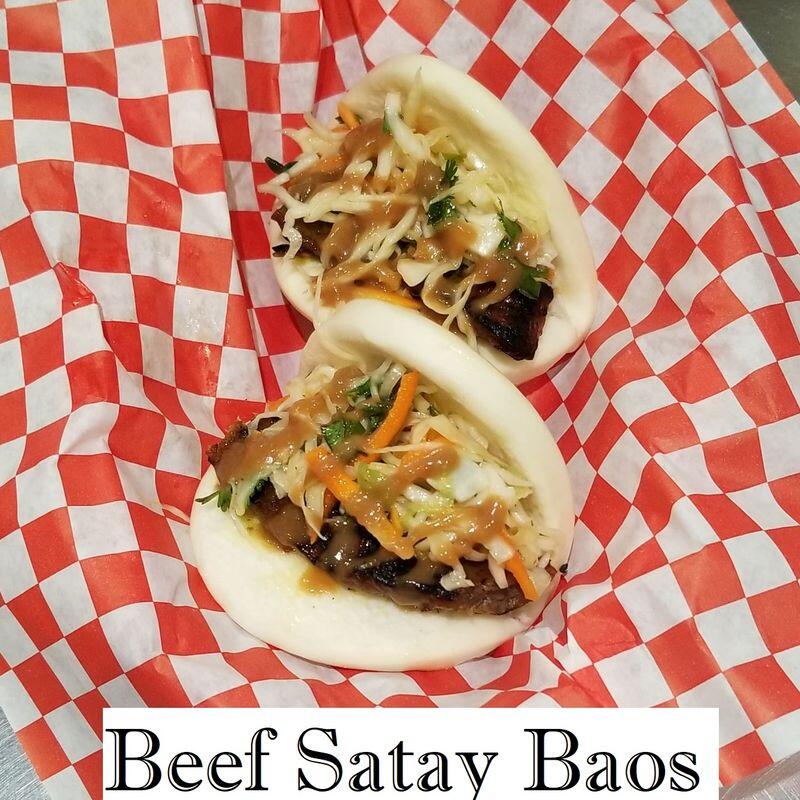 Beef Satay Baos