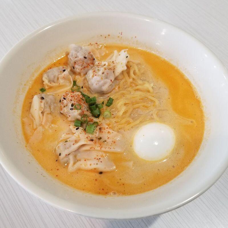 Wonton Ramen Noodles Soup