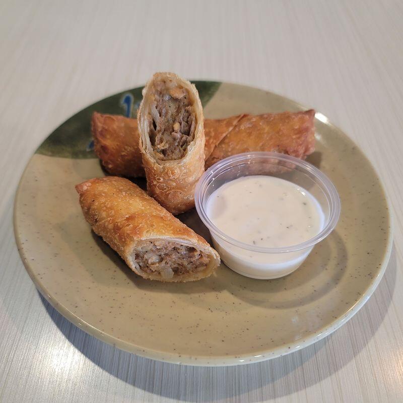 Philly Cheese Steak Egg Rolls (2 Pieces)