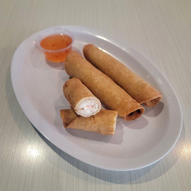 Crab-ton (Crab Rangoon) Taquitos (3)